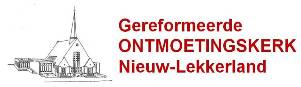 Gereformeerde Kerk te Nieuw-Lekkerland logo